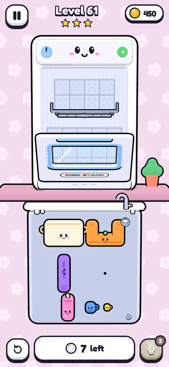 Tea Room level with bowls and mugs in the sink